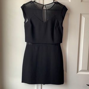 Black cocktail dress